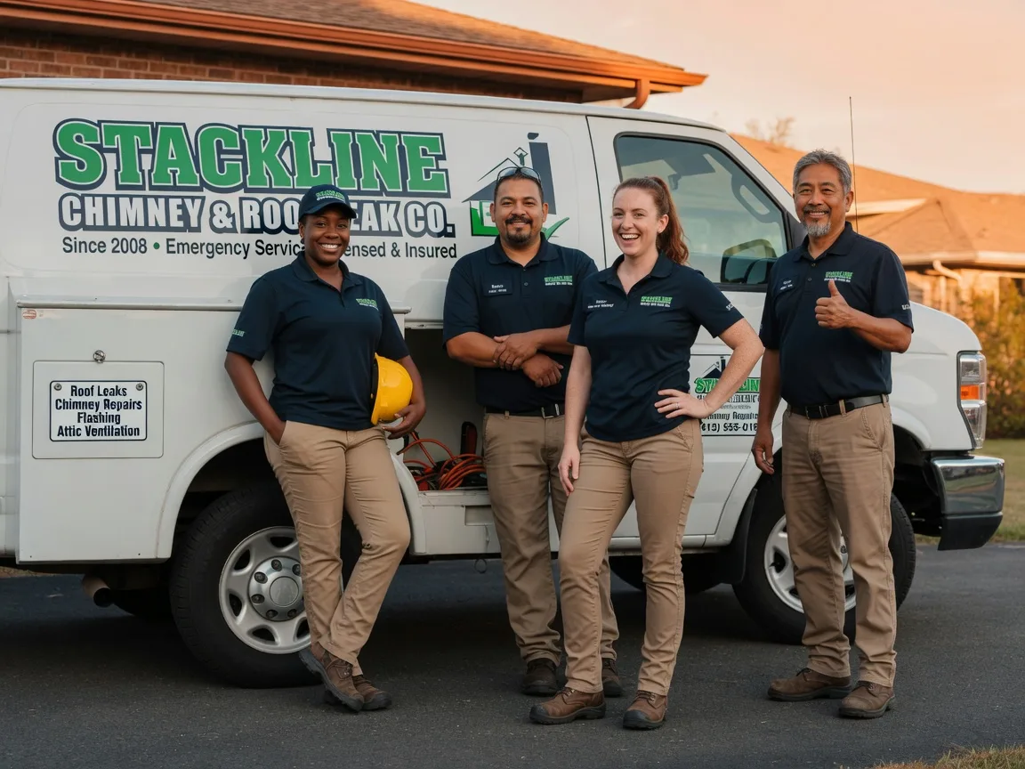 Chimney flashing repair company in Crowley, TX